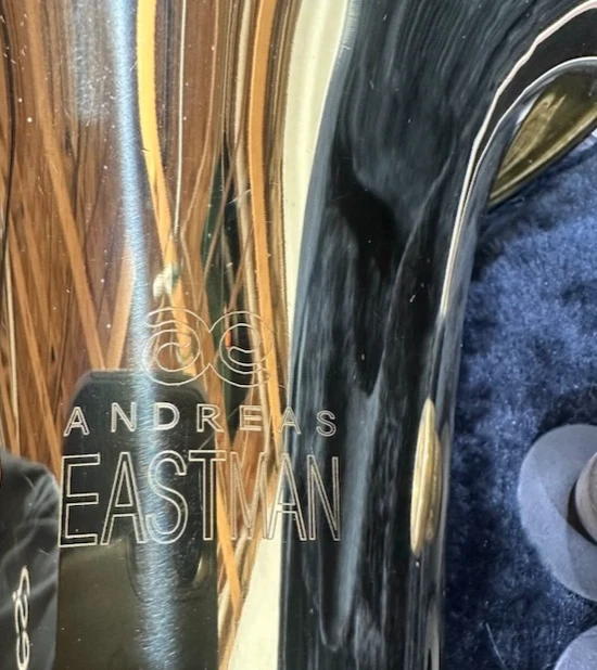 Andreas Eastman EEP-321 Baritone Euphonium Horn with Case and Mouth Piece - Image 2 of 4