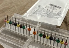 New 20 Micro Drill Bit Set, 0.3Mm-1.2Mm Solid Tungsten Steel, Jewelry, Engraving