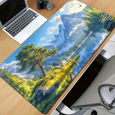 1pc Seaside Printed Pad for Desk, Multi Functional Mousepad Gaming Mouse Mat US  