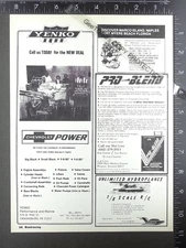 1984 ADVERTISING for Yenko Chevrolet Performance and Marine power boat engines