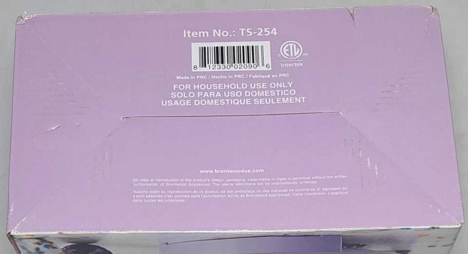 Brentwood Cake Pop Maker Antiadherente TS-254 NUEVO Púrpura Foto 4 de 4