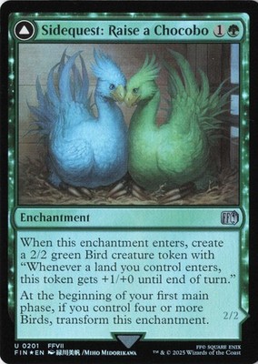 Sidequest: Raise a Chocobo FINAL FANTASY Foil NM 201