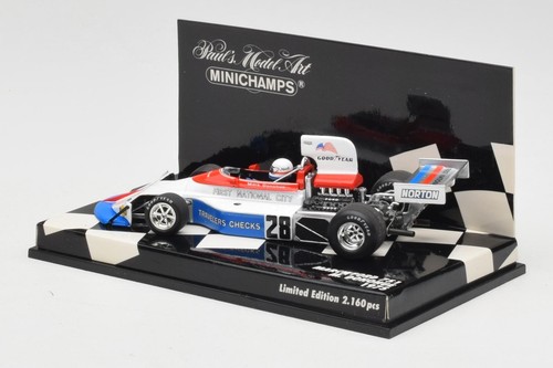 430750028 F1 March Ford 751 M.Donohue Race Car 1975 Minichamps 1/43 - Picture 3 of 5
