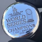 Dodgers World Series Champions - 1 Troy Ounce - 999 Fine Silver - Pit Bullion