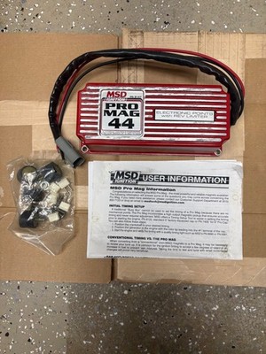 8147 MSD Pro Mag 44 Amp Electronic Points Box - Red (141)