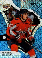2021-22 UPPER DECK ALLURE BLUE LINE PARALLEL #103 HENDRIX LAPIERRE RC 28/35