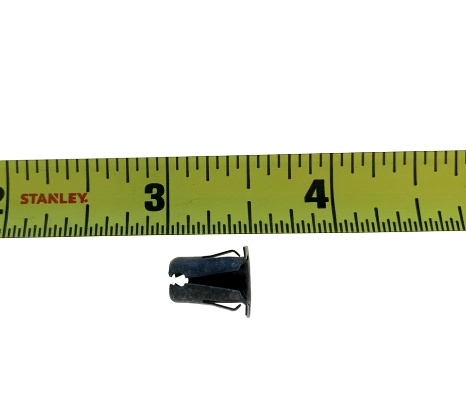 Cuerpo de tuercas de velocidad tubulares de barril Ford se adapta a orificio de 9/32" perno de 1/4" 10 piezas 205 Foto 2 de 4