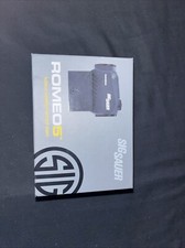 Sig Sauer SOR52001 1x20mm Red 2 MOA Dot Sight - Black