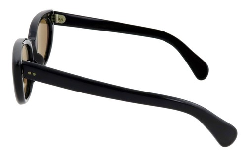 Vintage MCM 1950s RODENSTOCK Elba Pearl Brown Black Cat Eye Sunglasses - Picture 3 of 6
