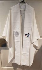 CLERGY OFFICIANT VESTMENT CHASUBLE  STOLE CUSTOM MADE