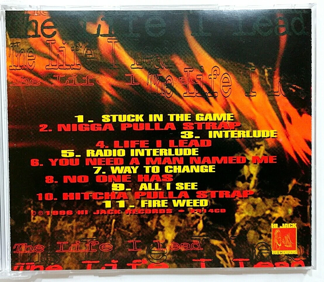 (CD) Hitcha – The Life I Lead , 2414CD, Album, Excellent, Rare.