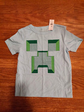 NWT Gap Kids Boys Short Sleeve T-Shirt Tee Minecraft Size XS 4/5