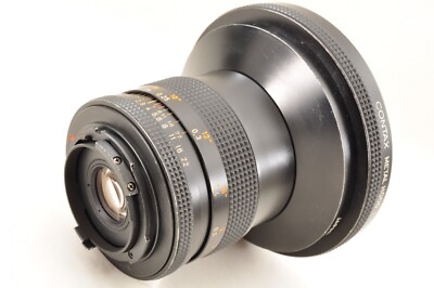 CONTAX Carl Zeiss Distagon 28mm F/2.8 T AEJ Lens /Metal Hood1