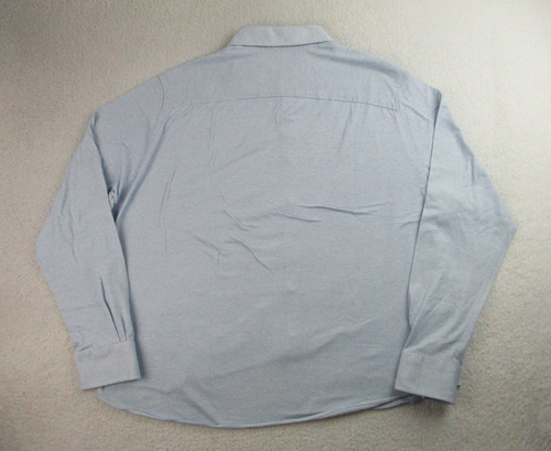 Robert Graham Dress Shirt Mens 2XL Classic Fit Blue Geometric Business Casual - Picture 10 of 10