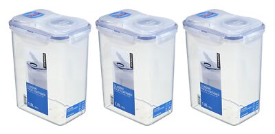LocknLock: 3x Schüttbox 1,8 l (HPL813F/3)