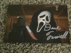 DANE FARWELL Signed 4x6 Photo GHOSTFACE SCREAM MOVIE AUTOGRAPH 1E