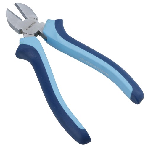 Cortadores de alambre de corte lateral diagonal 6" (160 mm) alicates recortes TE641 - Imagen 1 de 6