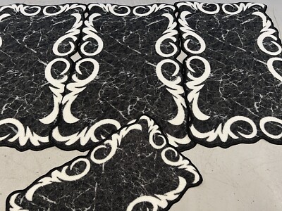 XX ROMANY GYPSY WASCHBAR 66X120CM 4 MATTEN SILBER/GRAU RUTSCHFEST GYPSY X
