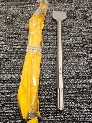 Hilti Te Style Wide Chisel Klaw 22 x 480 x 75mm Heavy Duty Silver For Concrete