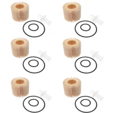 6 PCS Oil Filter for Toyota Corolla Prius Matrix Scion IM XD Lexus 04152-YZZA6