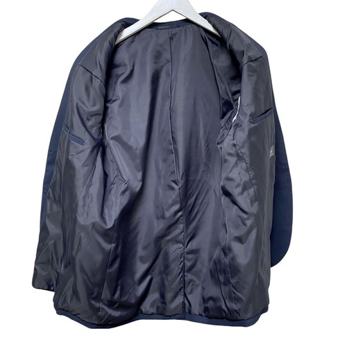 H&M Mens Blazer Size 46R Blue Sportcoat Single Breasted Jacket Skinny Fit NWOT - Picture 5 of 12