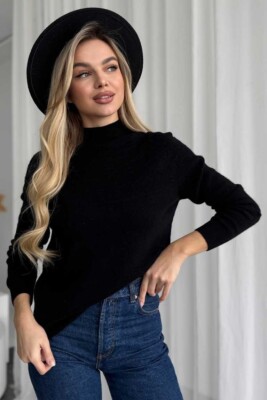 SILK KISS  Women's Luxury  100% Wool Sweater - Elegant, Lightweight, Super Soft