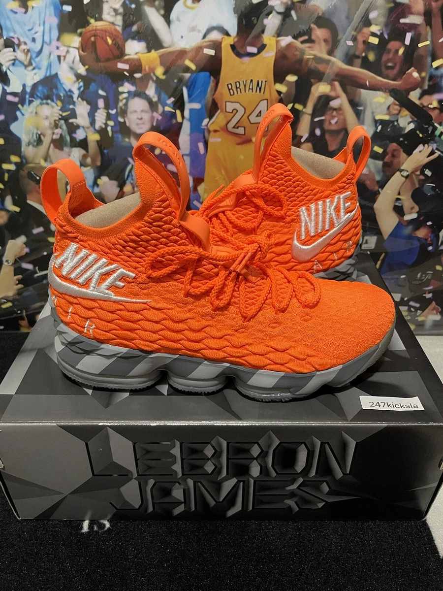 Las mejores ofertas en Nike LeBron 15 PE Orange Box | eBay