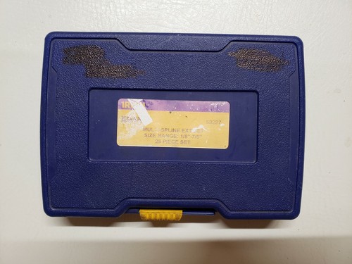 Irwin Hanson 25pc Hex Multi-Spline ScrewExtractor Set 1/8" to 7/8" #53227 15 Pc - Bild 5 von 12