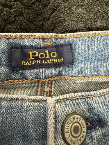 Polo Ralph Lauren Girls Patchwork Wide Leg Jeans Size 16 Brand New Free Shipping - Picture 4 of 10
