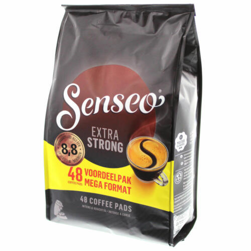 SENSEO KAFFEEPADS Extra Strong Kräftig Kaffee für KAFFEEPADmaschinen 48 PADS - Bild 1 von 1