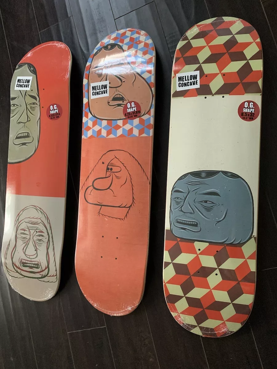 Baker x Barry McGee Skateboard Decks (Dollin, Spanky, and Reynolds