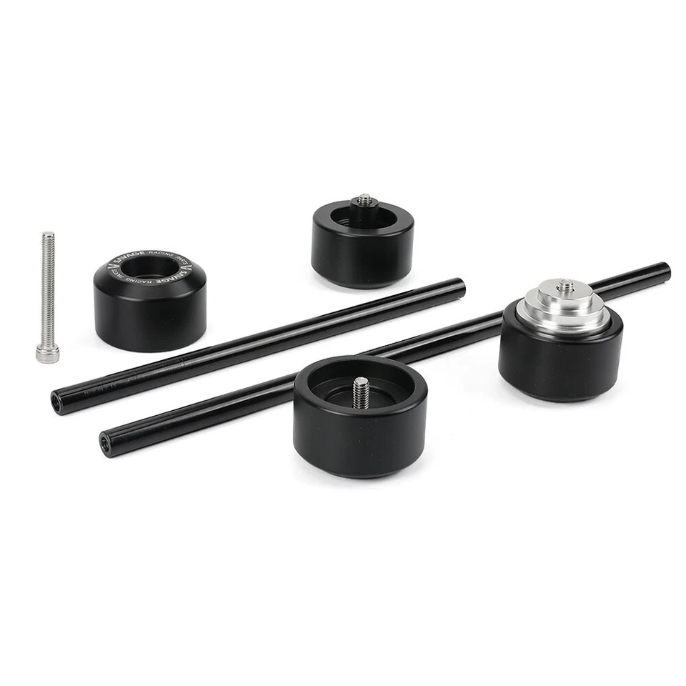 Para Suzuki GSX-R 600 GSXR750 eixo dianteiro traseiro roda eixo braço oscilante protetor deslizante - Imagem 2 de 4