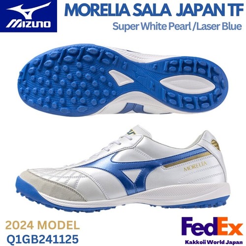 MIZUNO Futsal Shoes MORELIA SALA JAPAN TF Q1GB241125 Super White Pearl NEW!!