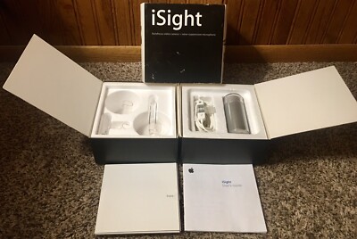 Apple iSight Camera Open Box Including All Parts And Instructions VG+++