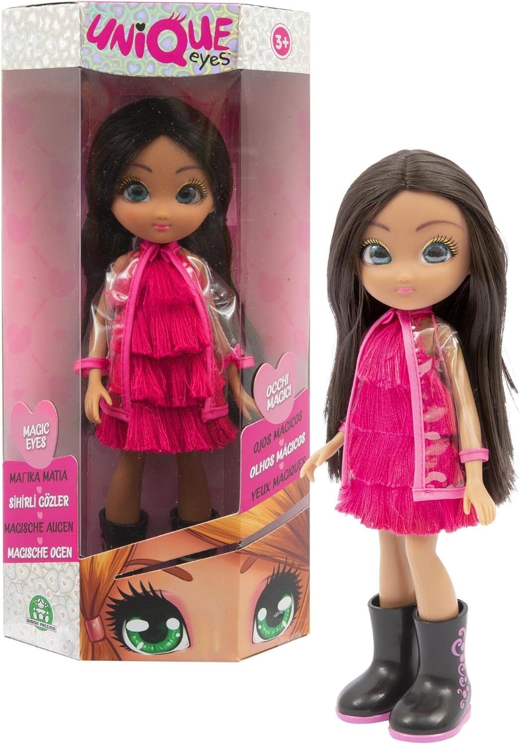 UNIQUE EYES DOLL VICTORIA 25cm KIDS TOY PERFECT CHRISTMAS GIFT SEE PHOTOS