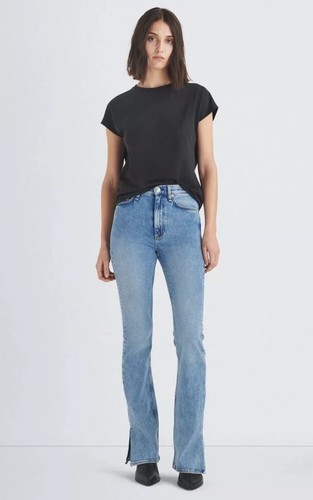 Rag & Bone 28 High Rise Bootcut Peyton Vintage Stretch Jeans SOLD OUT $265 NWT - Picture 2 of 7