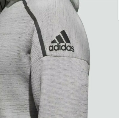 Adidas Z.N.E Prime HD Men's Full Zip Track Jacket Light Grey Adidas Z.N.E Prime HD Men's Full Zip Track Jacket Light Grey