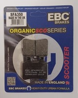 Ebc Organisch Hintere BremsbeläGe FüR Derbi GP1 125 Racing (2007 Zu 2009)