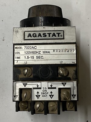 AGASTAT 7022AC TIMER NSNP