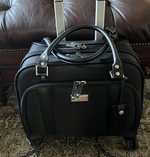 Samsonite BUSINESS WOMEN'S MOBILE OFFICE ROLLING LAPTOP Spinner- Black