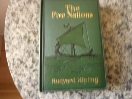 The Five Nations by Rudyard Kipling. First American edition in green cloth 1903 - Picture 1 of 1