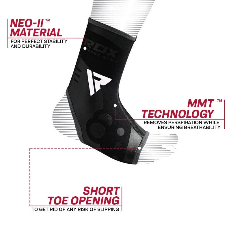 RDX A2 Tobillera Protector de Pie Almohadilla Protector para Alivio del Dolor y Soporte MMA Foto 2 de 4