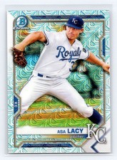 2021 Bowman Chrome Prospects Mojo Refractor #BCP-83 Asa Lacy Kansas City Royals