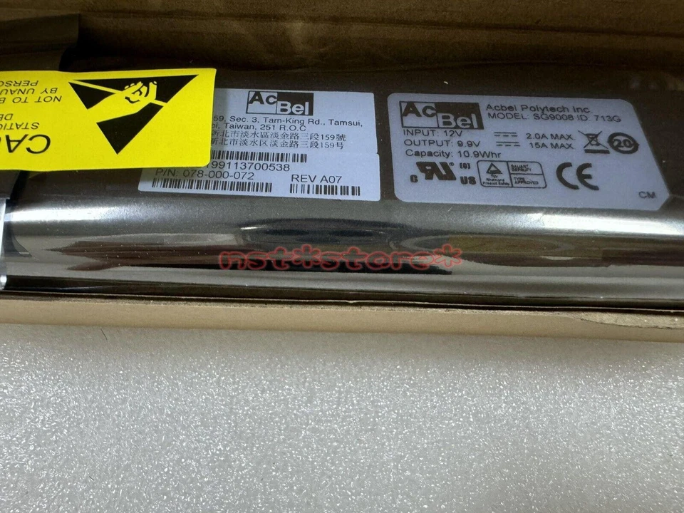 USED 078-000-072  VNX3100 VNXE3200 Controller Battery (wide connector) - Image 2 of 4