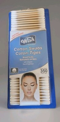Cotton Swabs Wood Sticks Soft And Hygienic