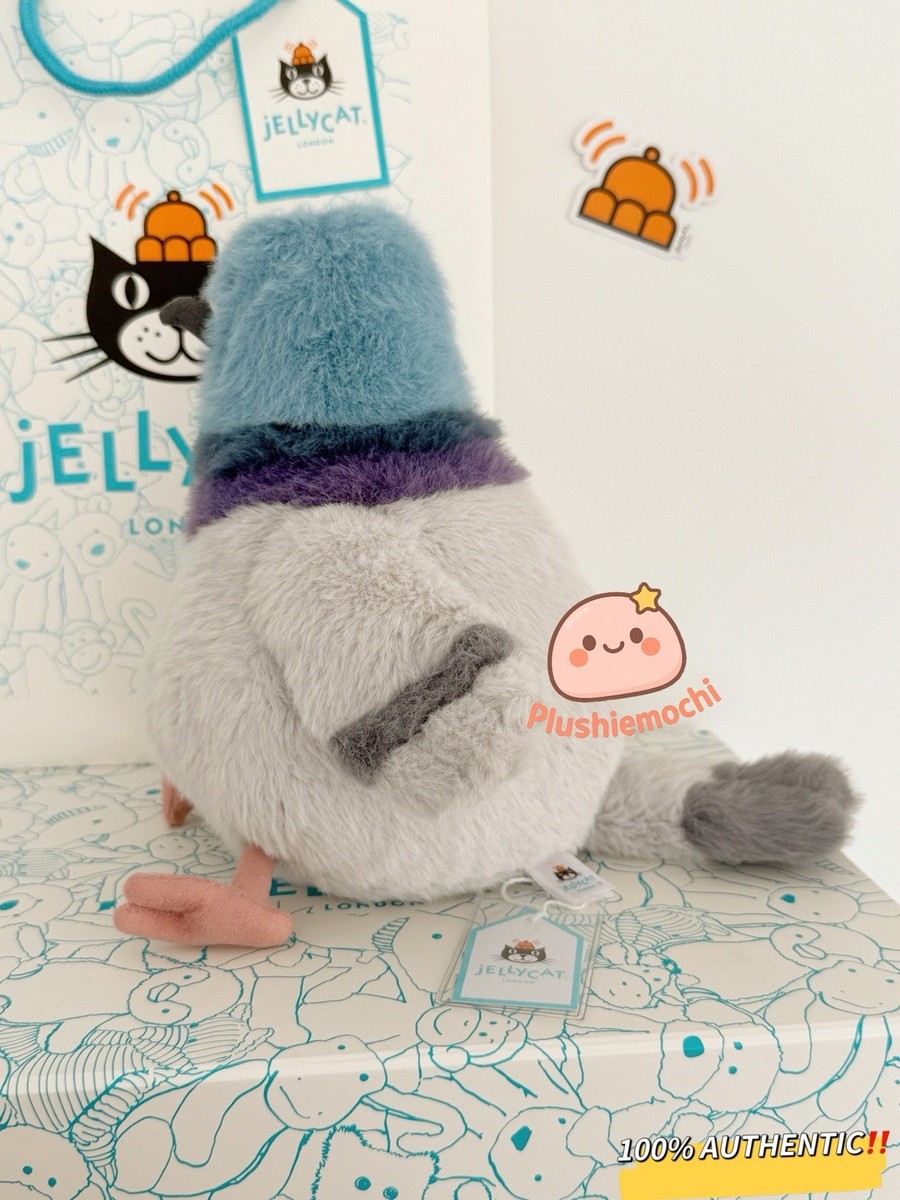 Jellycat NYC Diner Exclusive Strutton Pigeon- NWTags & Protector