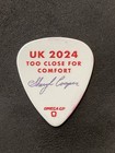 Sheryl Cooper Alice Cooper Too Close For Comfort UK 2024 Tour Guitar Pick (O) — photo 2