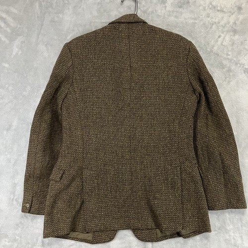 Dartington Hall Tweed Blazer Jacket Brown Wool Size Chest 38" - Picture 6 of 10