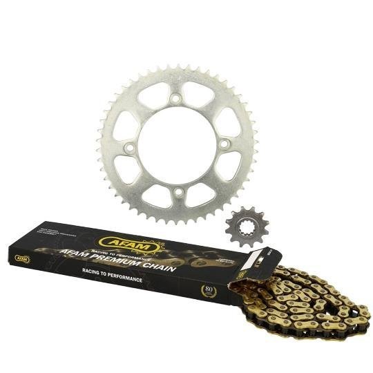 Éliminez les à-coups sur Beta 50 RR Enduro Sport avec ce kit chaîne en acier