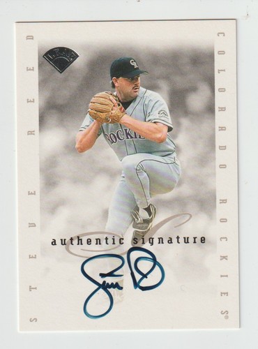 1996 Leaf Signature Series - Signatures Update Steve Reed (AU) for sale ...